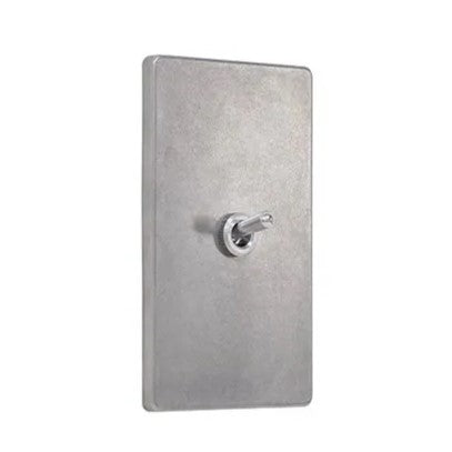 ゾルボンヌ ZS4-101N  トグルスイッチプレート アルミ・ダイカスト ネジなし/アルミレバー