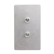 ゾルボンヌ ZS4-102N  トグルスイッチプレート アルミ・ダイカスト ネジなし/アルミレバー