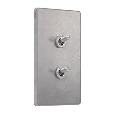 ゾルボンヌ ZS4-102N  トグルスイッチプレート アルミ・ダイカスト ネジなし/アルミレバー