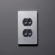 ZS4-CC タイコ型コンセントプレート アルミダイカスト