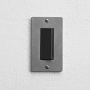 ZS4-J1_SB 角穴ダイカストプレート＋JIMBO_NKシングル セット ソリッドブラック