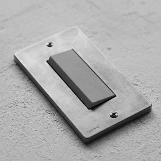 ZS4-J1_SG 角穴ダイカストプレート＋JIMBO_NKシングル セット ソリッドグレー