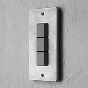 ZS4-J3_SG 角穴ダイカストプレート＋JIMBO_NKトリプル セット ソリッドグレー