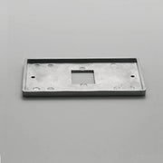 ZS4-S101 角穴スイッチプレート アルミダイカスト 1口