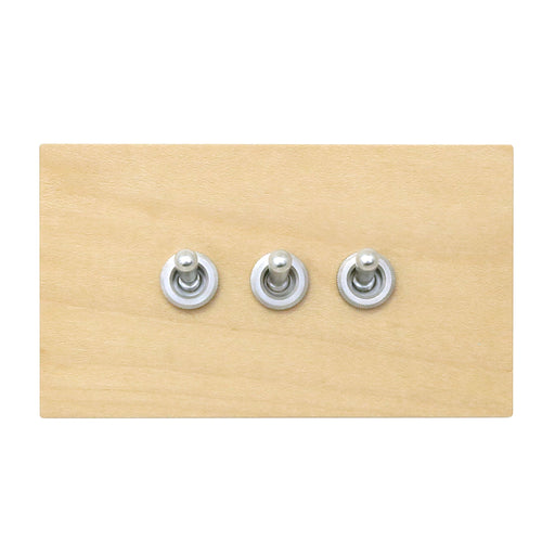 ゾルボンヌ ZS6-103W/AL トグルスイッチ プライウッドメープルシリーズ 1連 アルミレバー 新商品