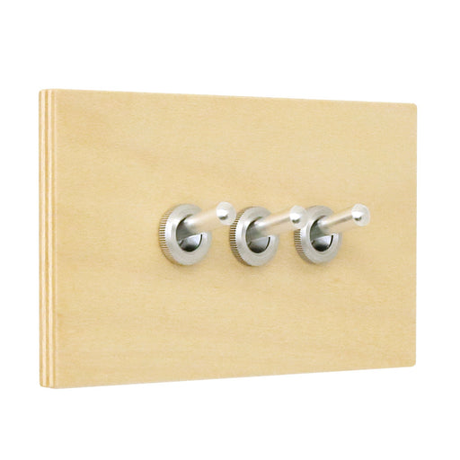 ゾルボンヌ ZS6-103W/AL トグルスイッチ プライウッドメープルシリーズ 1連 アルミレバー 新商品