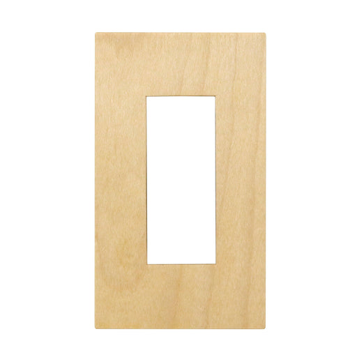 ゾルボンヌ ZS6-S103 トグルスイッチ プライウッドメープルシリーズ 角穴 1連 新商品