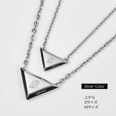 UNrust Delta デルタ 磁気ネックレス 150mt ステンレス 医療機器認証取得済み