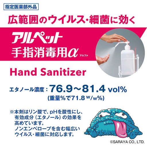 サラヤ 41231 アルペット手指消毒用α 1L