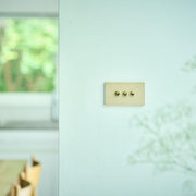 ゾルボンヌ ZS6-103W/BR トグルスイッチ プライウッドメープルシリーズ 1連 真鍮レバー 新商品