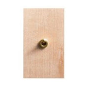 ゾルボンヌ ZS6-101/BR トグルスイッチ プライウッドメープルシリーズ 1連 真鍮レバー 新商品