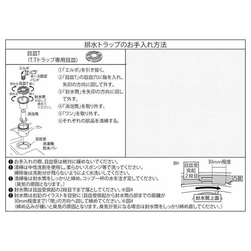 テクノテック T.Tトラップ部品 目皿T
