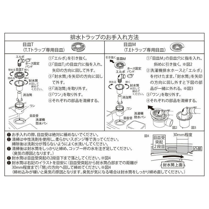 テクノテック T.T/T.Eトラップ部品