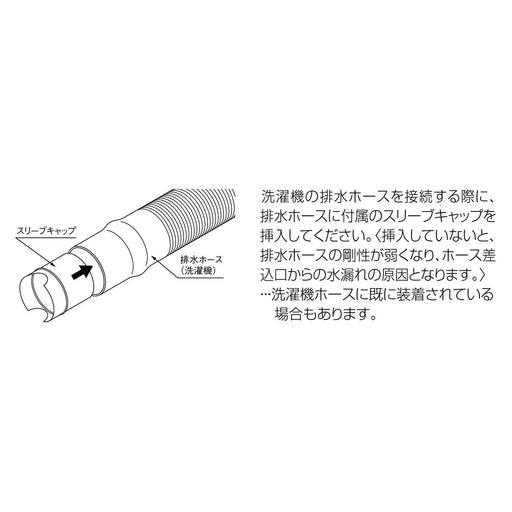 テクノテック エルボ対応 部品 スリーブキャップ アダプター