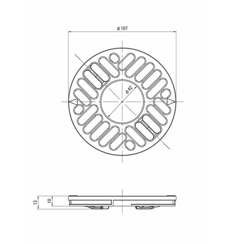 テクノテック T.Tトラップ部品 目皿T