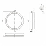 テクノテック 排水トラップ部品 Uパッキン