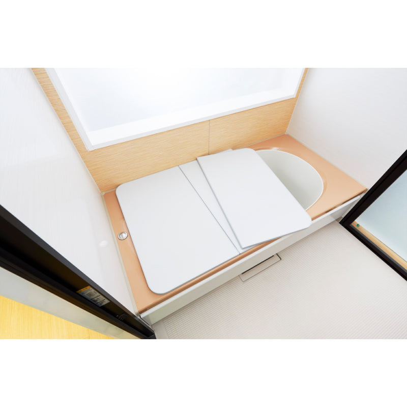 耐久性１番！ボードタイプでお手入れ簡単！組み合わせフタ　２枚割 両面ホワイト