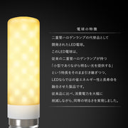 ビートソニック OnlyOne T113 フロスト LDC13 二重管ハロゲン代替品 LED電球（E26)