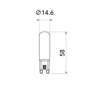 ビートソニック OnlyOne G9 LDC8 フロスト非調光230lm ミニ蛍光灯 LED