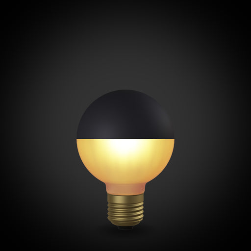 OnlyOne サイフォン LDF106D ボール70 マットブラック+フロスト ミラー（E26)2700K