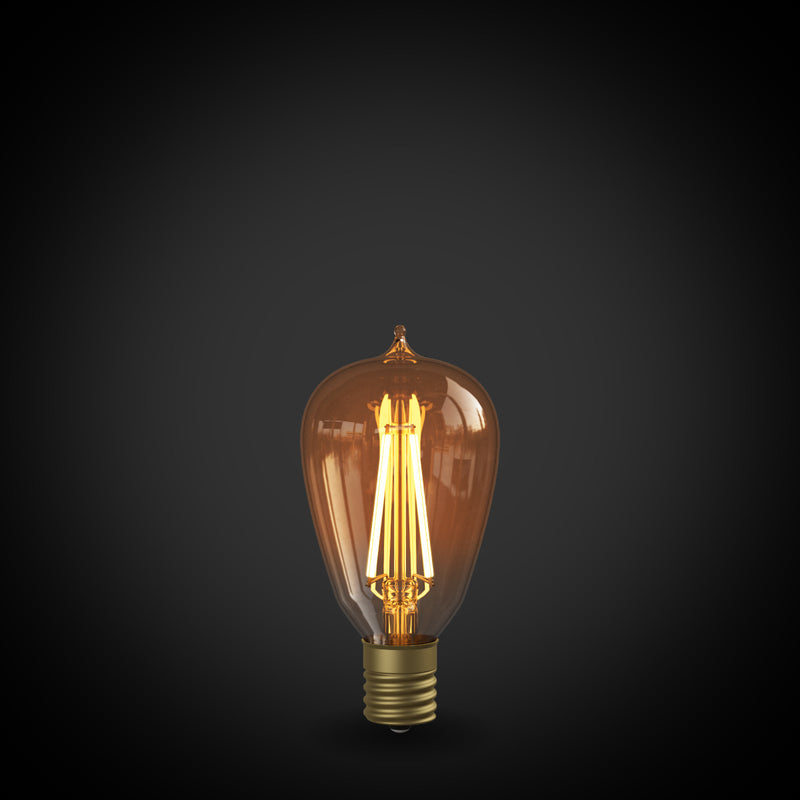 OnlyOne サイフォン LDF115D エジソンST45 アンバー（E17)2200K