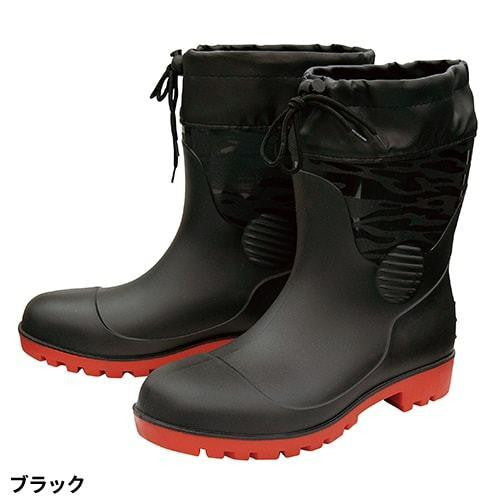 SZ630　迷彩安全長靴　ショートカバー付　先芯入