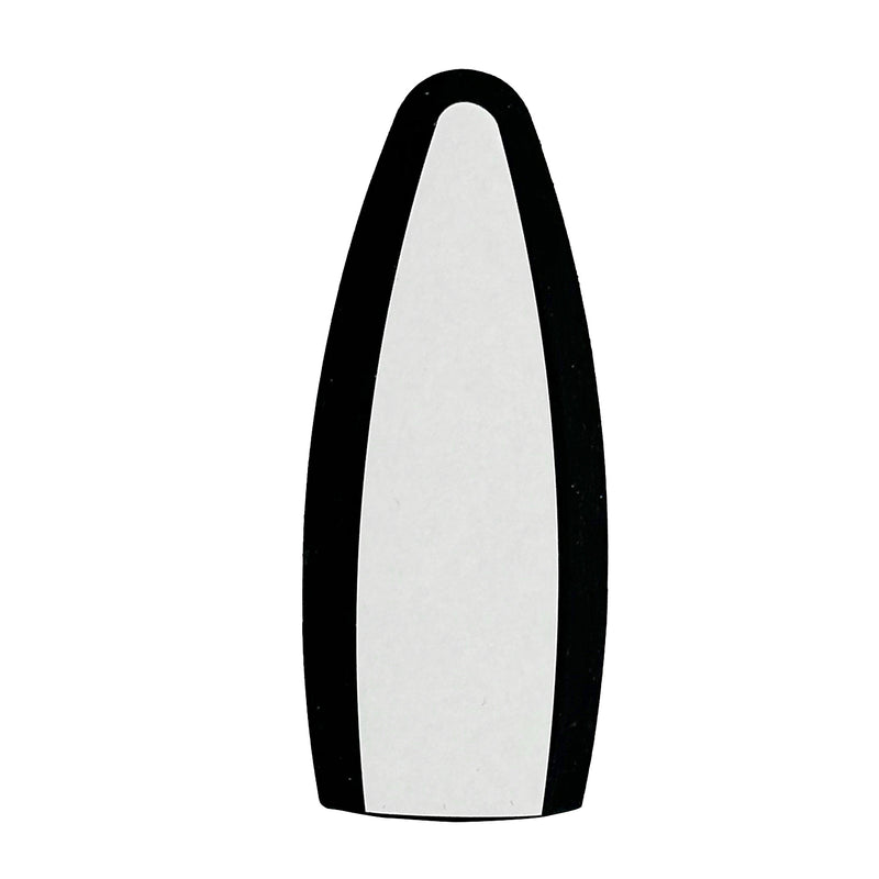 ハンディクラウン コーキング仕上げヘラ 円熟 替えゴム NBR系発泡ゴム ブラック 5mm