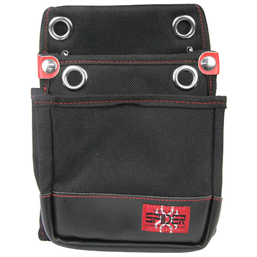 藤原産業 SPD-JY02-B 鳶用腰袋インナーポケット付