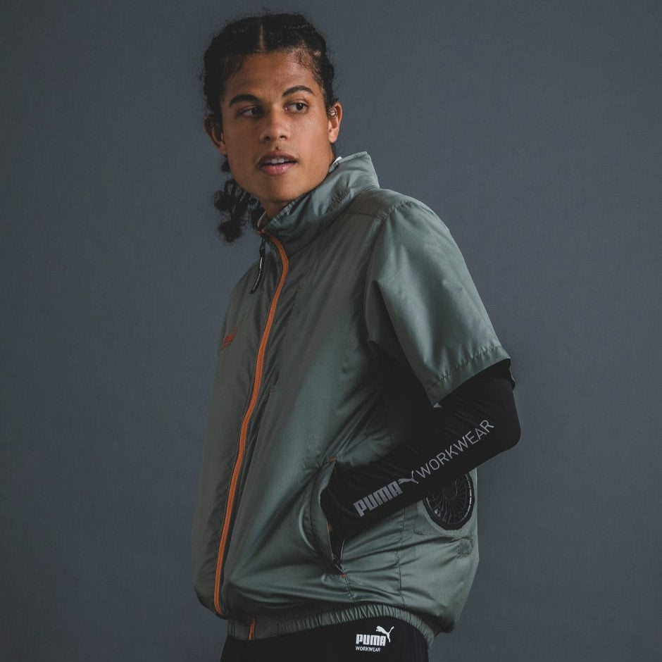 PUMA空調服 AT8011N エアコンディショニングジャケット 半袖 ウェア